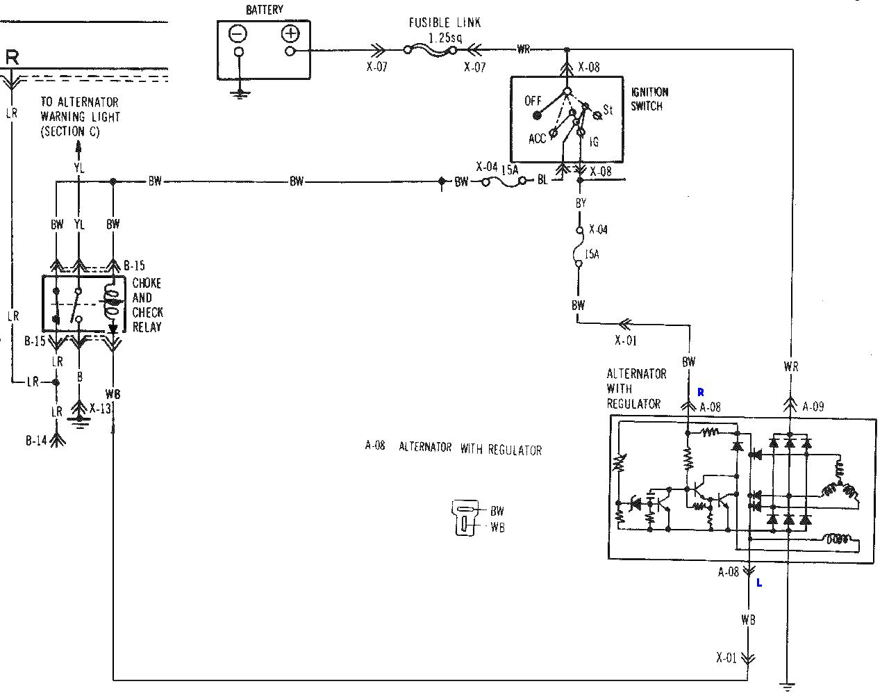 Voltage Regulator Removal Wire Question - RX7Club.com ... ford external voltage regulator wiring 